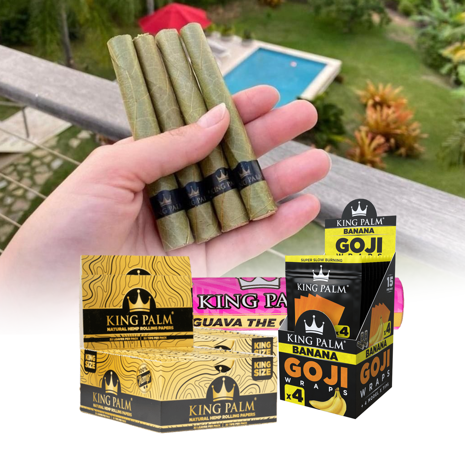 King Palm Rolling Wraps