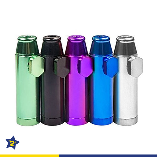 Metal Snuff Bullet (4 Pack)