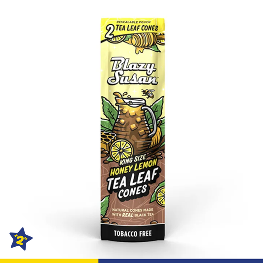 BLAZY SUSAN TEA LEAF KING SIZE CONES 2CT/10PK