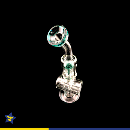 14" Hollow Cylinder Tree Perc Water Pipe