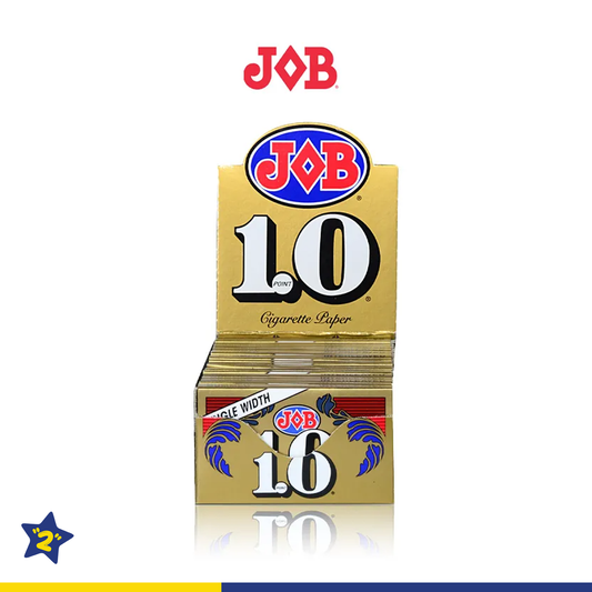 JOB 1.0 GOLD CIGARETTE PAPER 24PK/DISPLAY