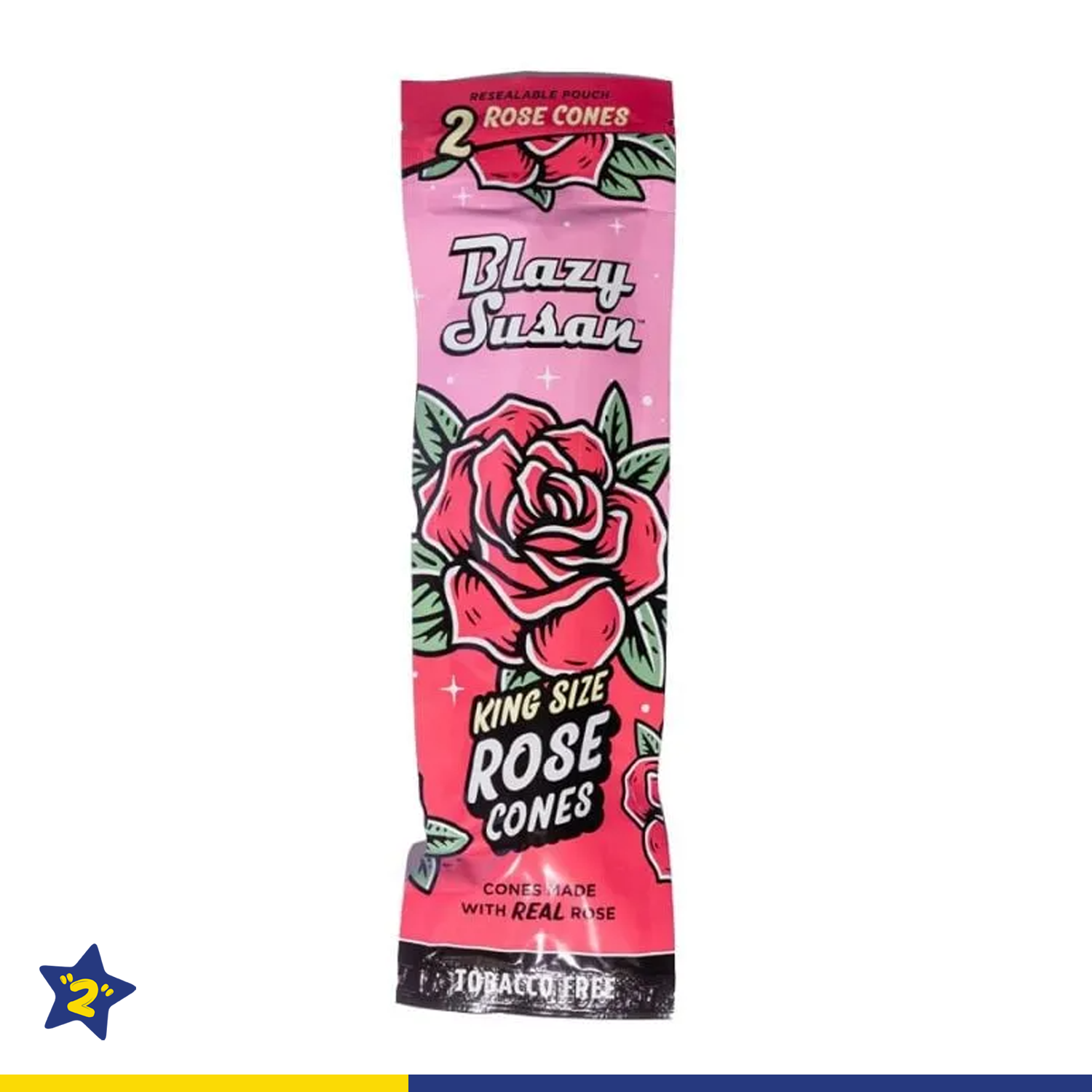 BLAZY SUSAN TEA LEAF KING SIZE CONES 2CT/10PK