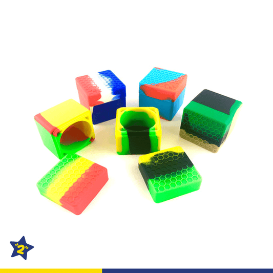 70ml Honeybee Cube Silicone Wax Jar