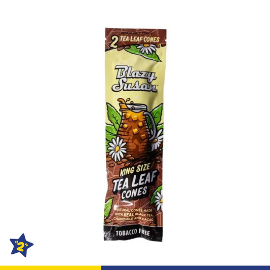 BLAZY SUSAN TEA LEAF KING SIZE CONES 2CT/10PK