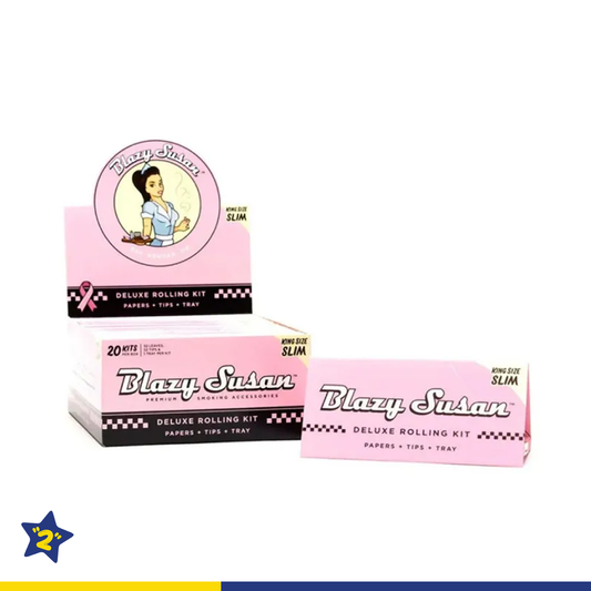 BLAZY SUSAN PINK ROLLING PAPERS