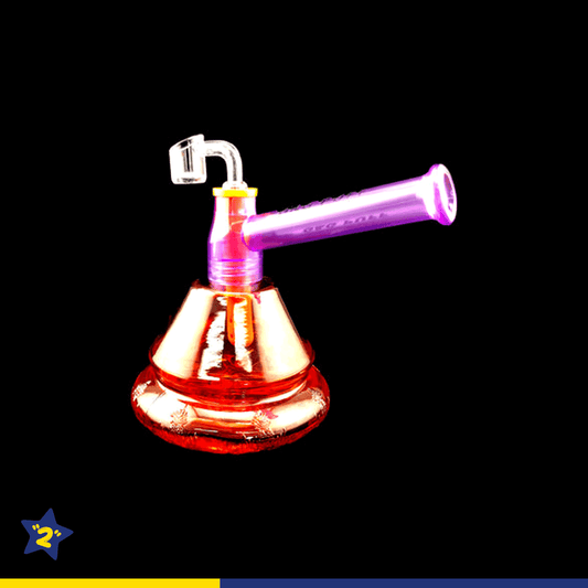 Glass Base Acrylic Mouth Dab Rig Kit