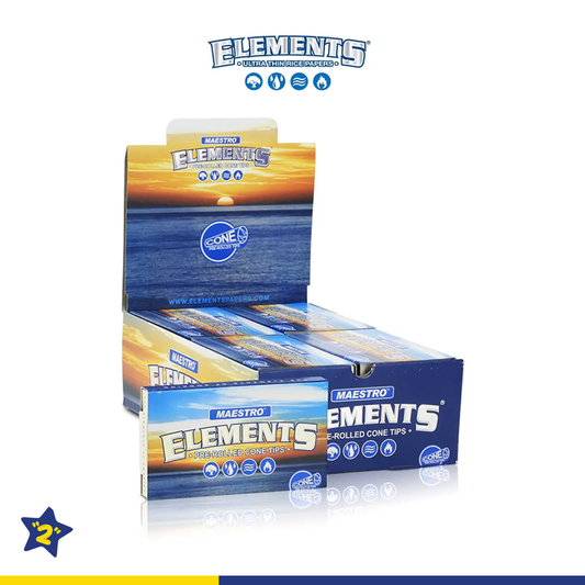 ELEMENTS MAESTRO PRE-ROLLED CONE TIPS 21CT/20PK