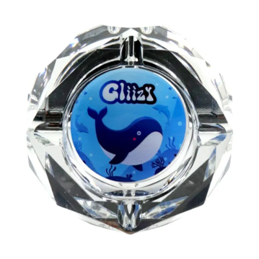GLIIZY SEA WORLD DIAMOND CRYSTAL ASHTRAY