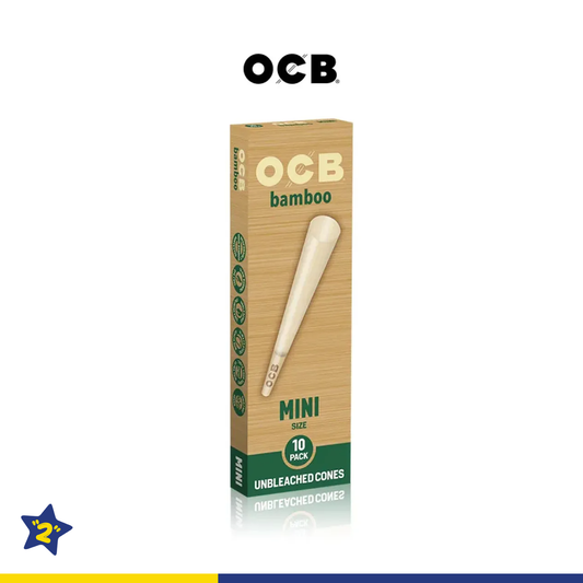 OCB BAMBOO UNBLEACHED MINI PRE-ROLLED CONES