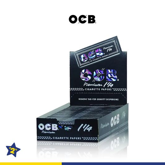 OCB PREMIUM 1¼ ROLLING PAPERS 50CT/24PK