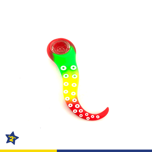 4.5" Tentacle Silicone Hand Pipe