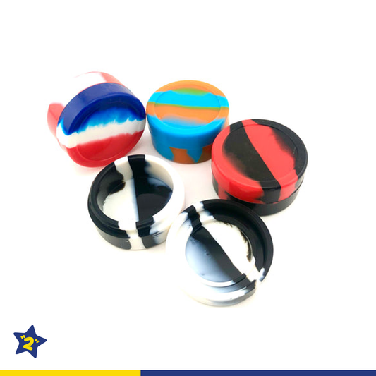 22ml Silicone Round Wax Jar