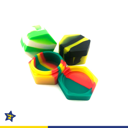 26ml Silicone Hexagon Wax Jar