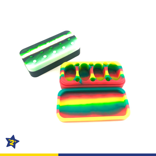 75ml Silicone Rectangle Wax Jar