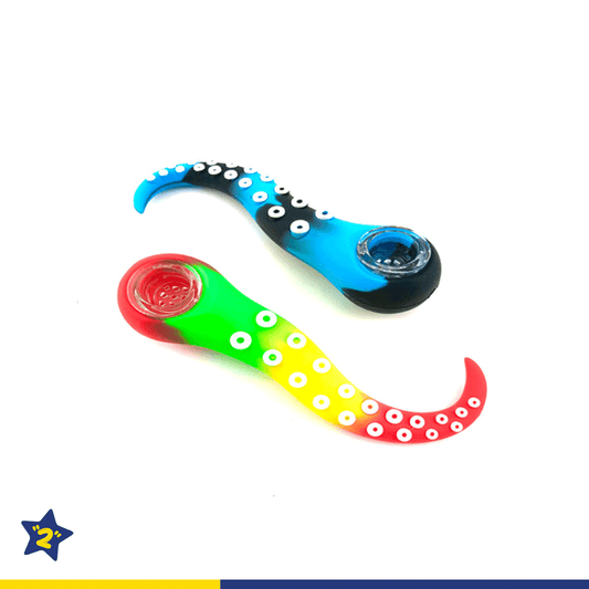 4.5" Tentacle Silicone Hand Pipe