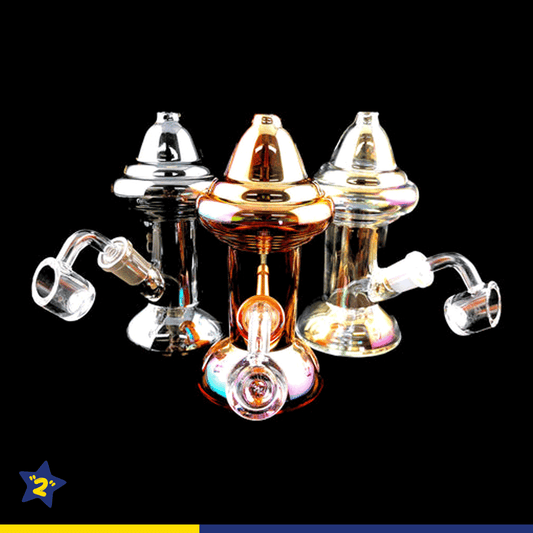 Metallic Color Mushroom Dab Rig