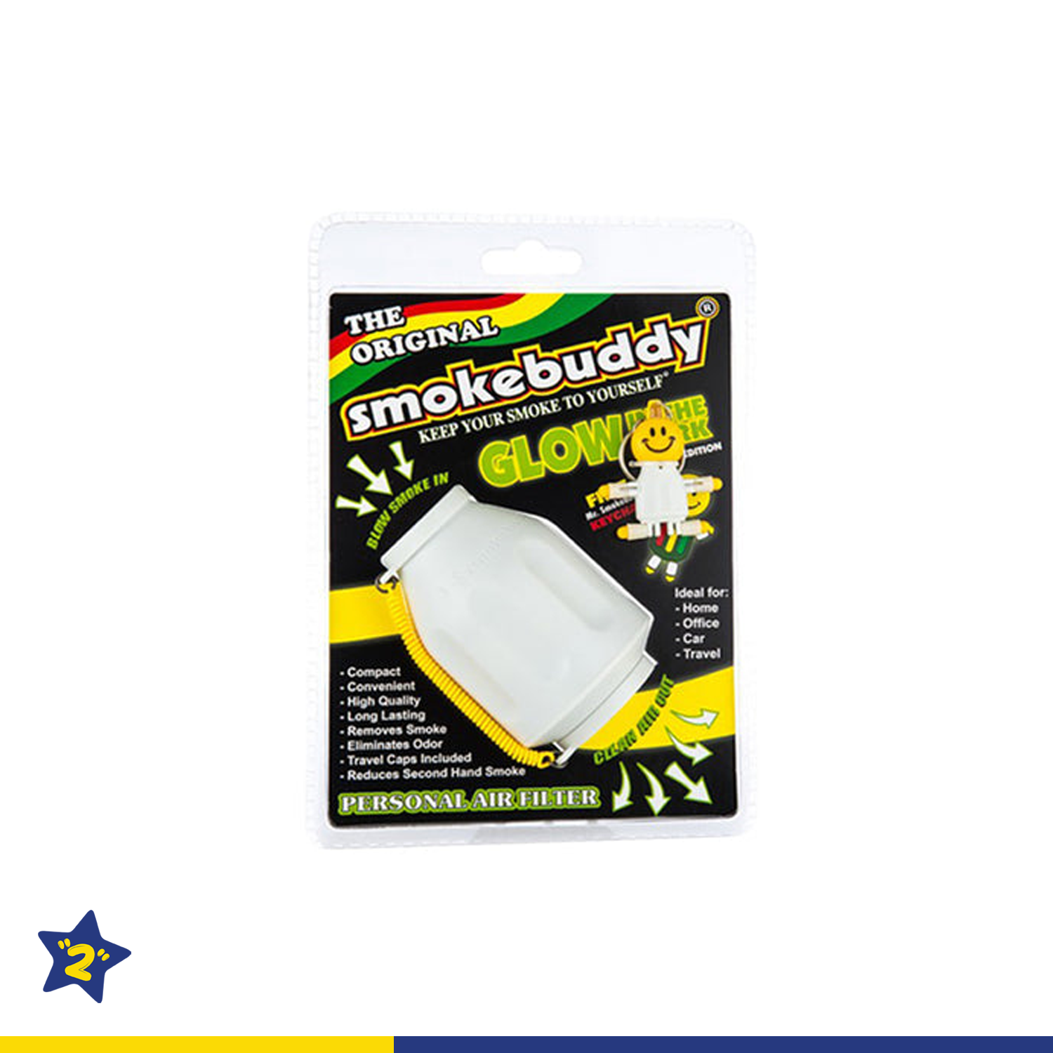 Smokebuddy Original Glow in the Dark Personal Air Filter