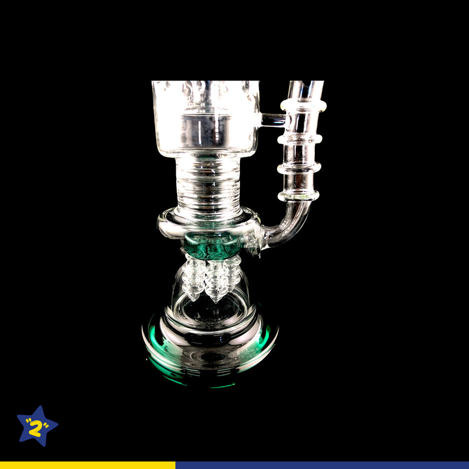 16" Terp Pearl Two Chamber Water Pipe