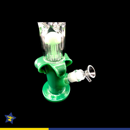 13" Banana Peel Tree Perc Water Pipe