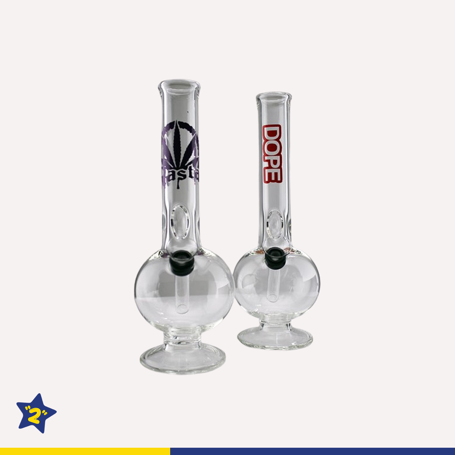 10" Ball On Wine Base Water Pipe