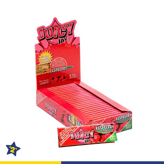Juicy Jay's Rolling Paper Raspberry Flavor