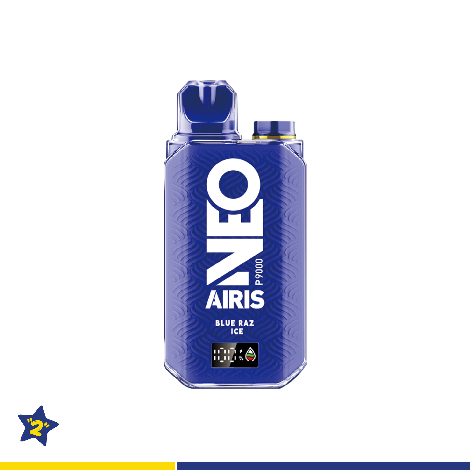 Airis Neo P9000 Disposable Vape Blue Raz Ice Flavor
