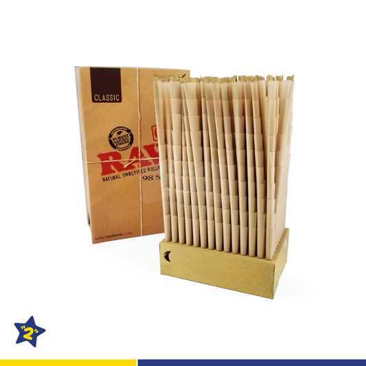Raw Classic 98 Special Pre-Rolled Cone - 1400ct./Display