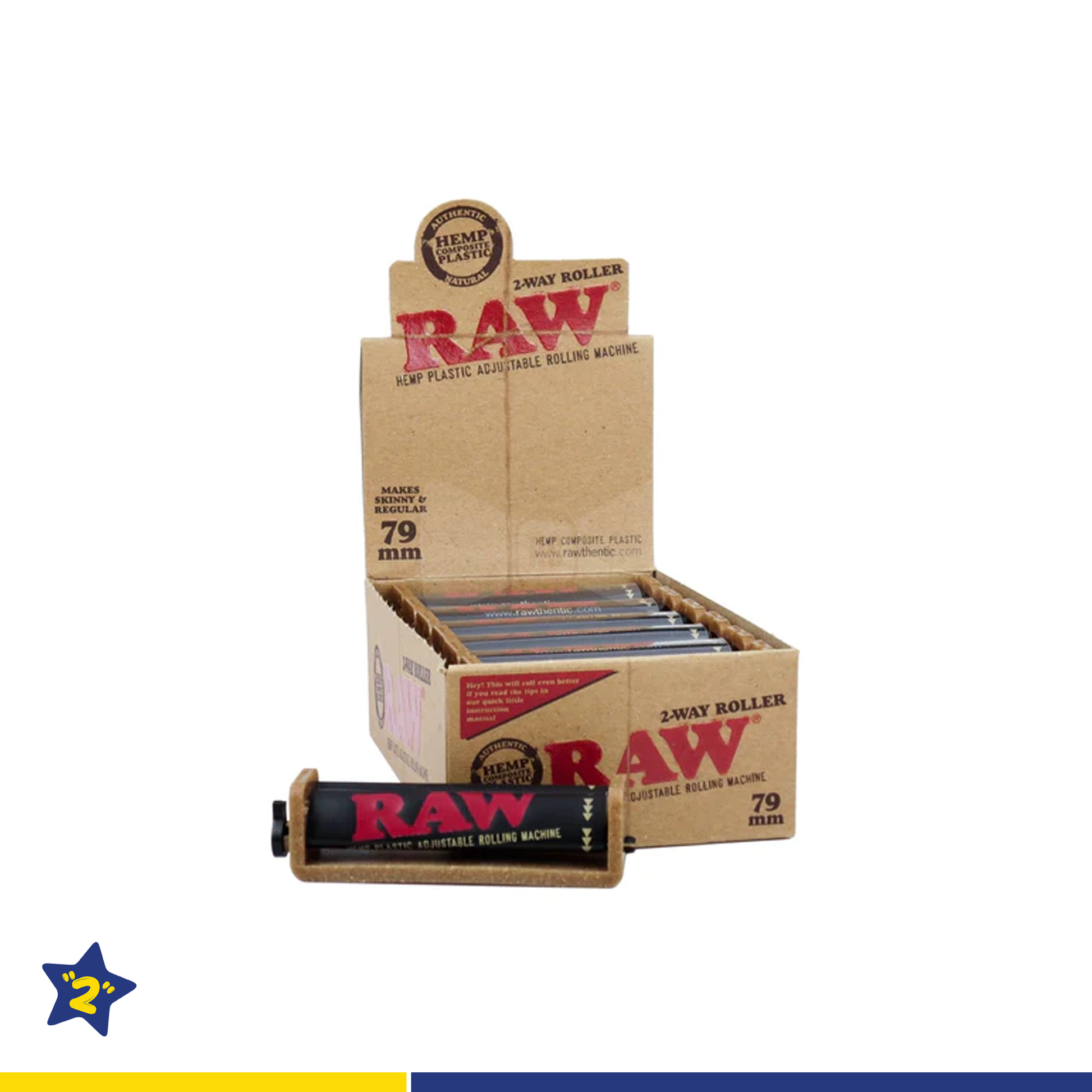 Raw 2-Way Adjustable Roller