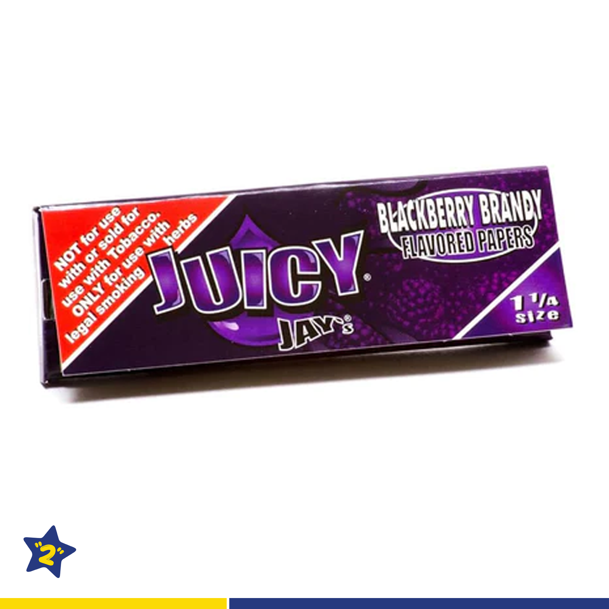 Juicy Jay Paper 1 1/4" Blackberry Brandy