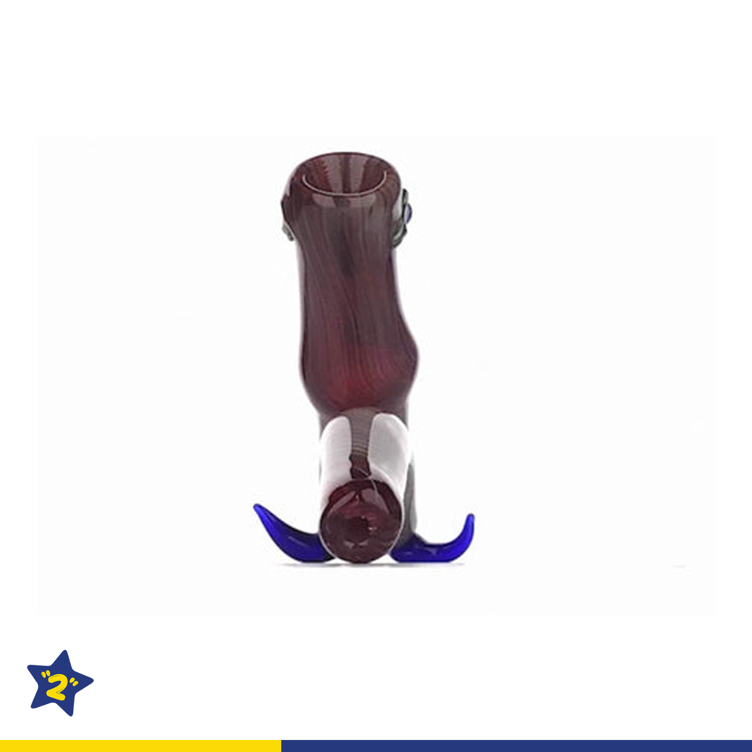 Heady Book Worm Pipe