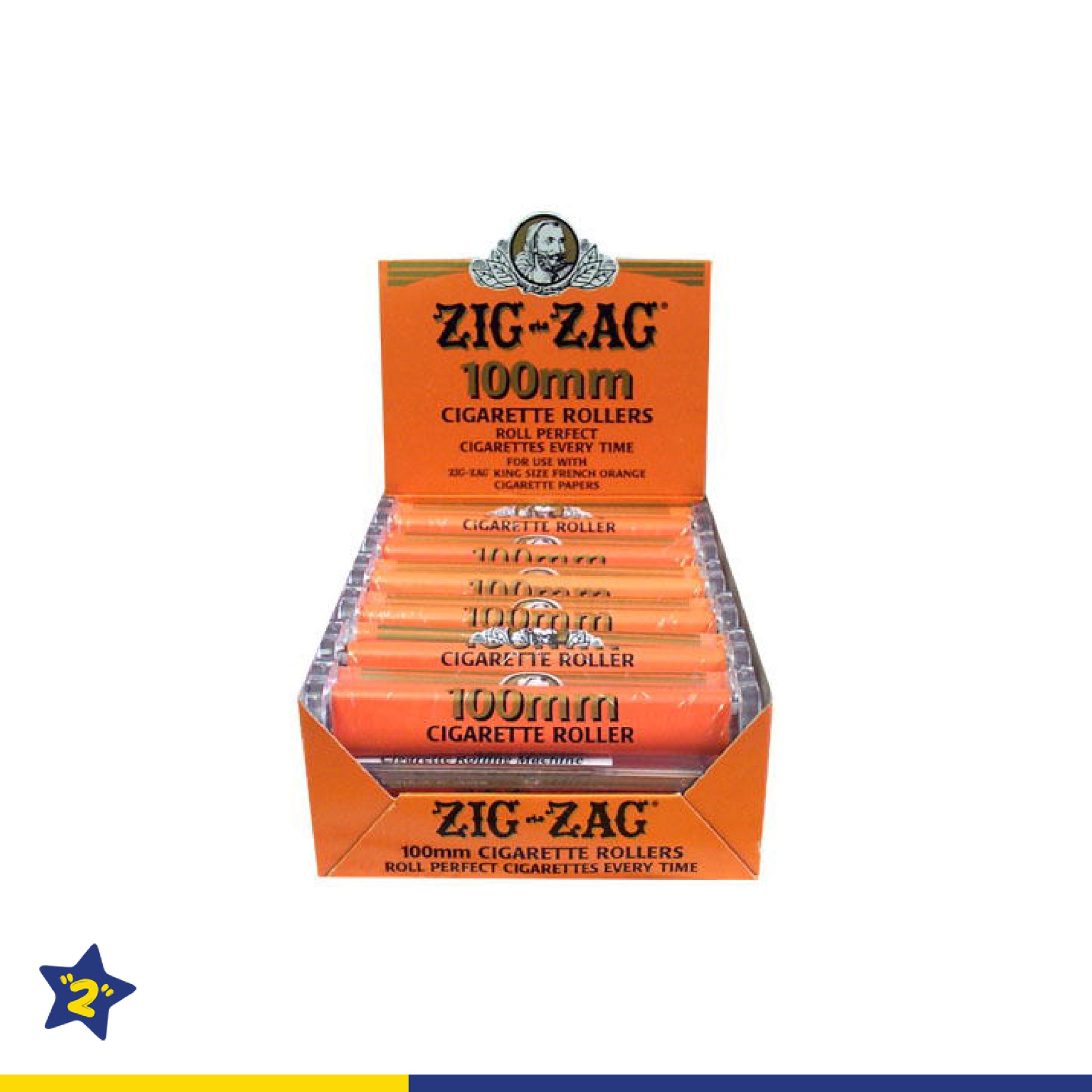 ZIG ZAG ROLLER 100MM 12BOX