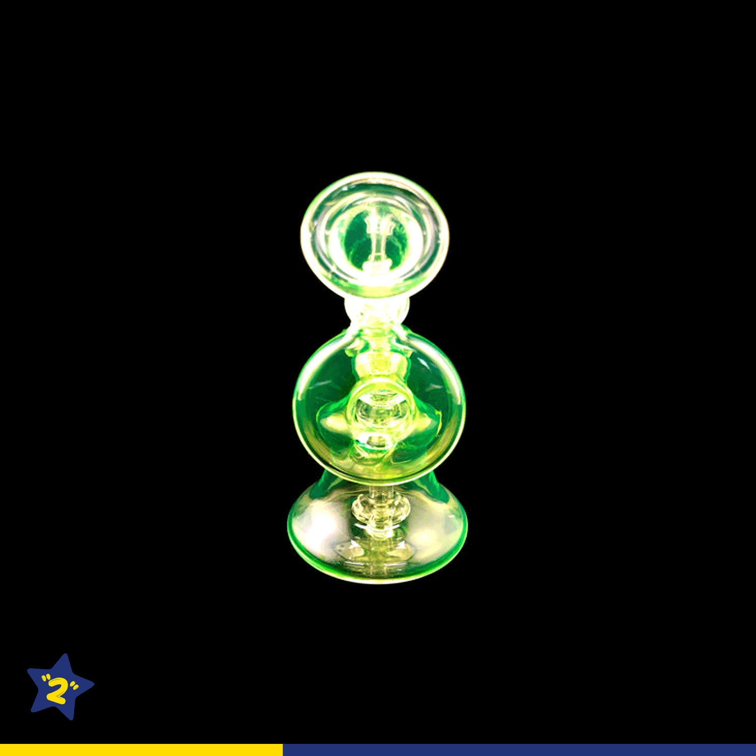 Horn Style UV Reactive Dab Rig
