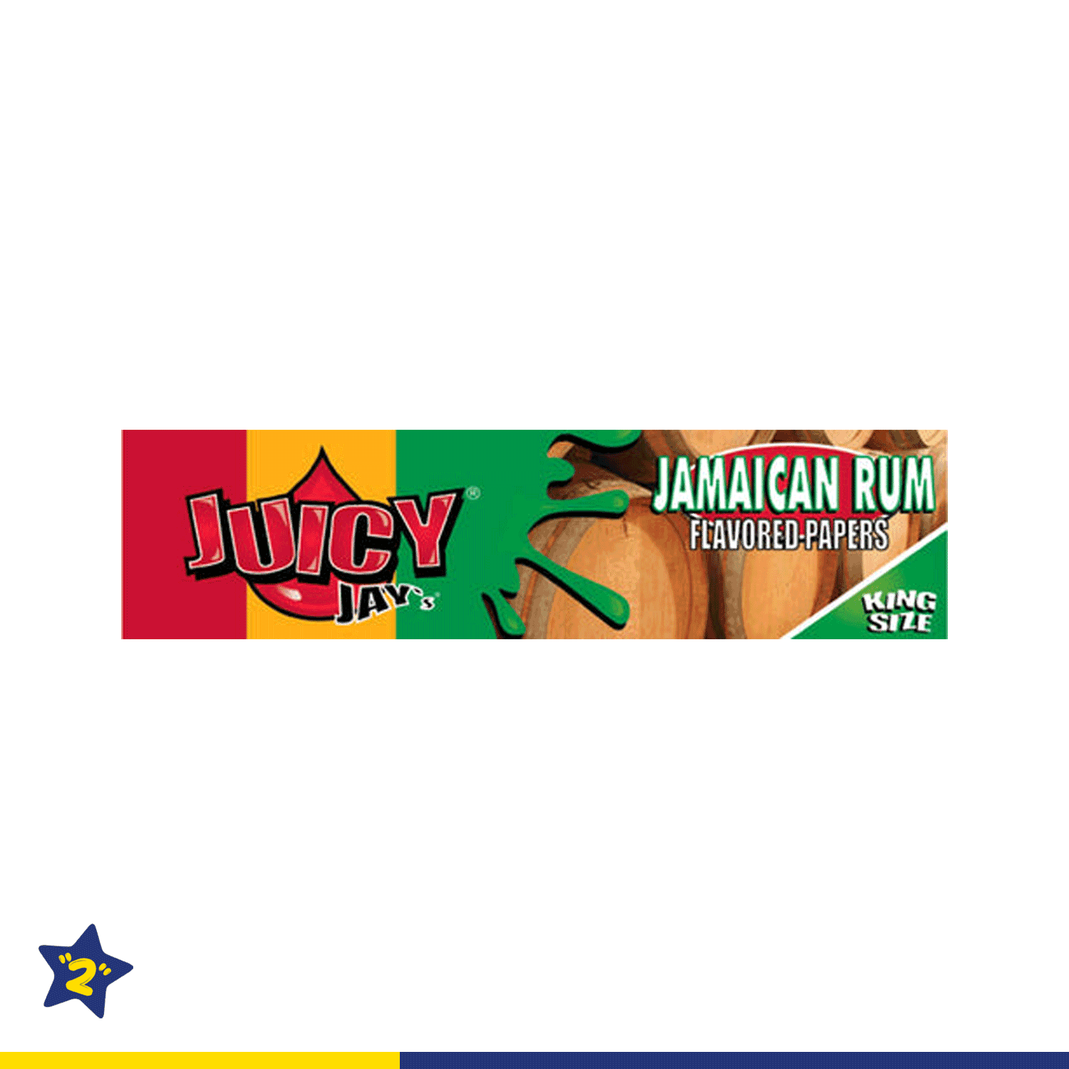 Juicy Jay's Rolling Paper Jamaican Rum