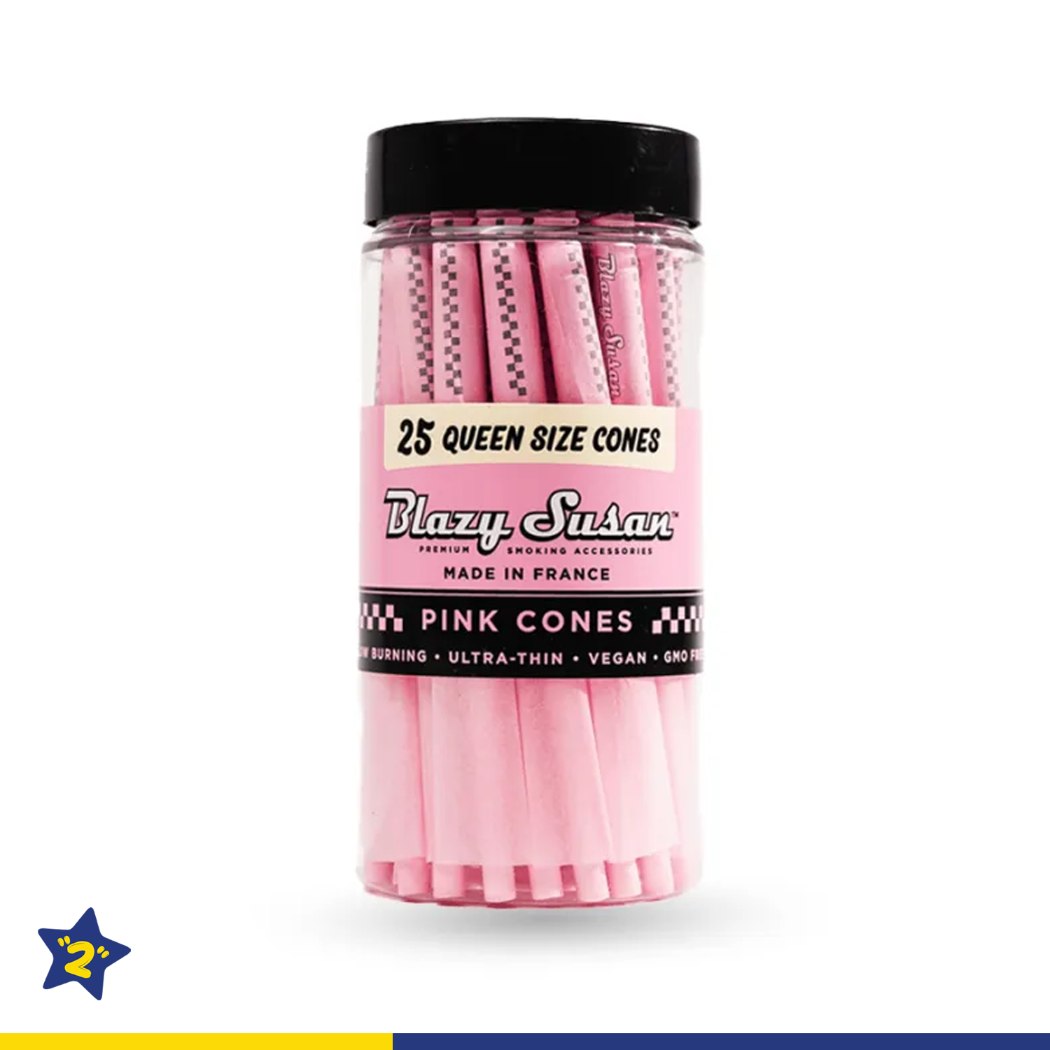 BLAZY SUSAN PINK PRE ROLLED CONES