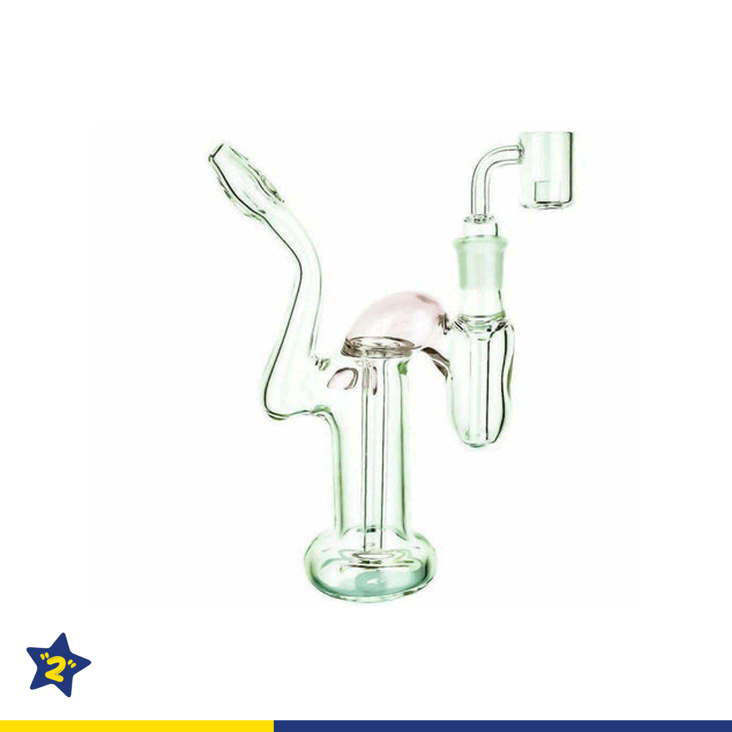 Bubbler with Reactor Dab Rig