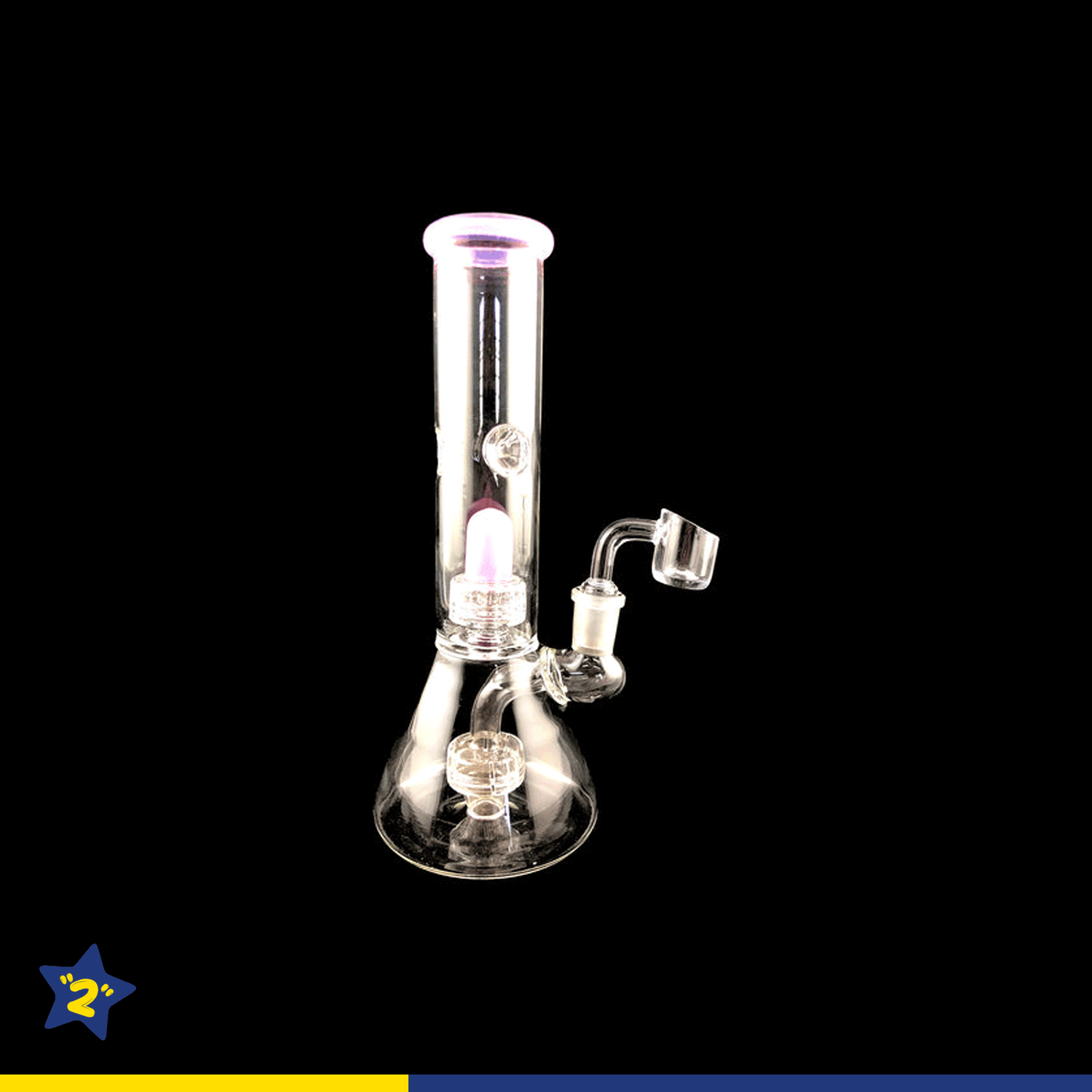 Slime Color Matrix & Shower Perc Beaker Dab Rig