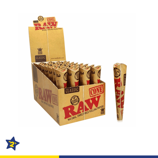 Raw Classic King Size Pre-Rolled Cone 