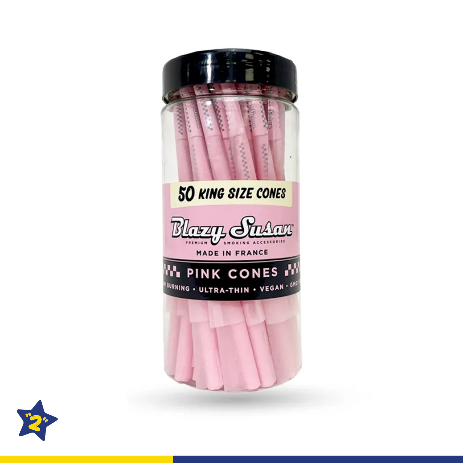 BLAZY SUSAN PINK PRE ROLLED CONES