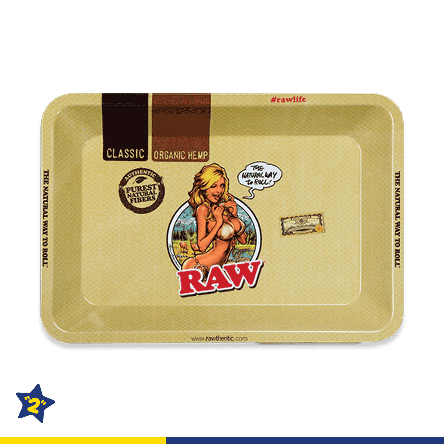 RAW Girl Rolling Tray Mini