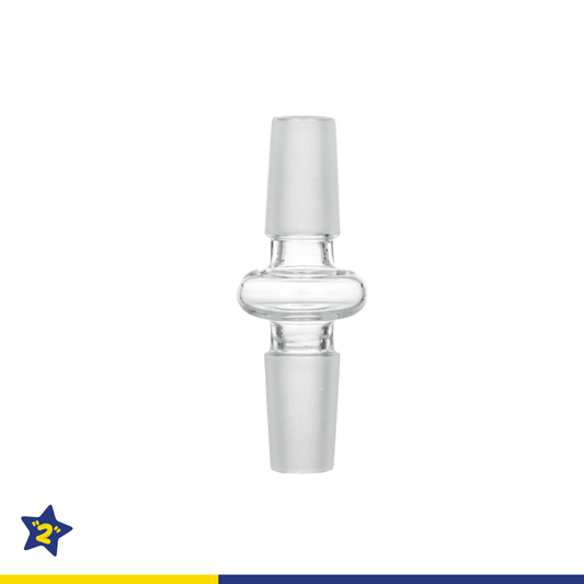 14mm Male To 14mm Male Glass Adapter