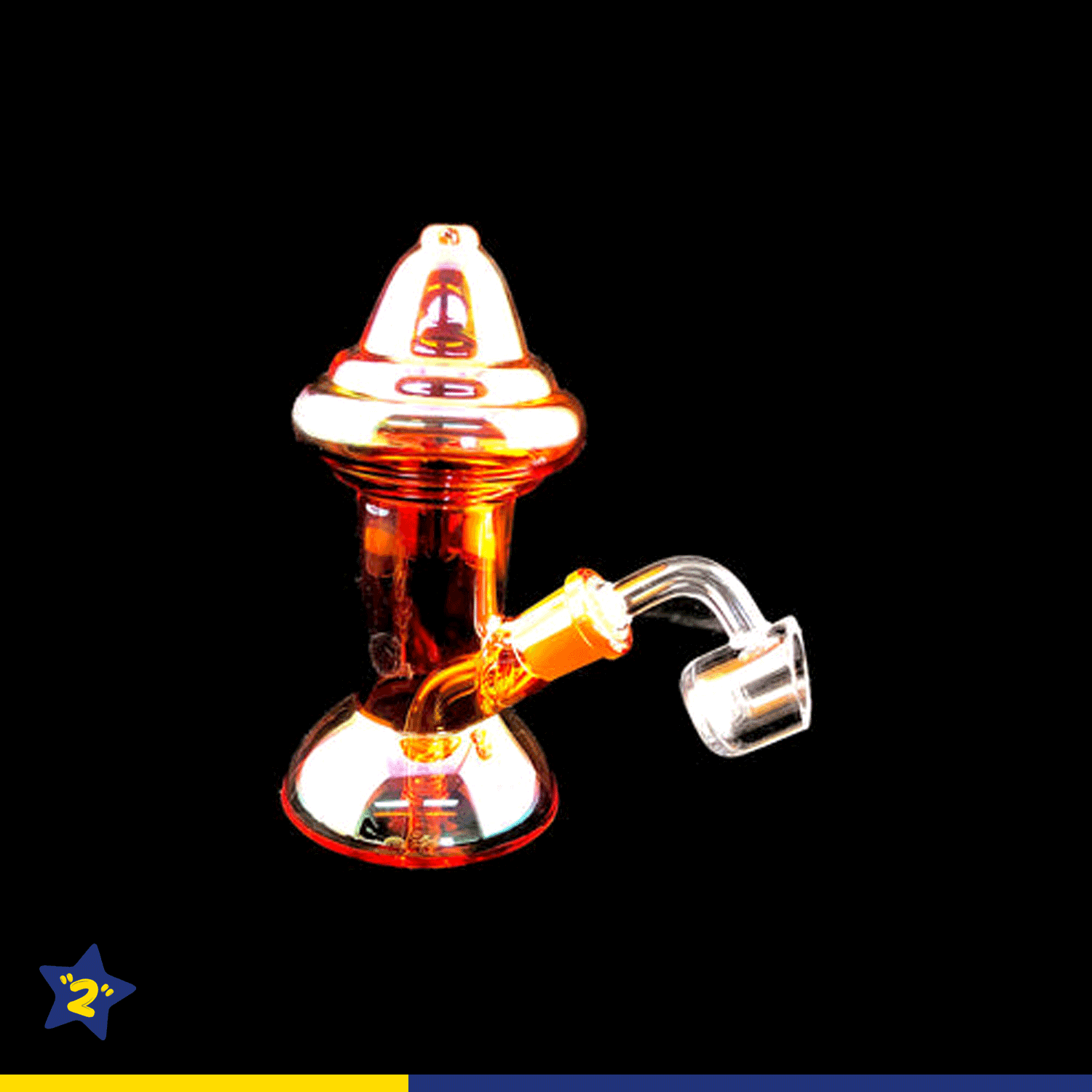 Metallic Color Mushroom Dab Rig