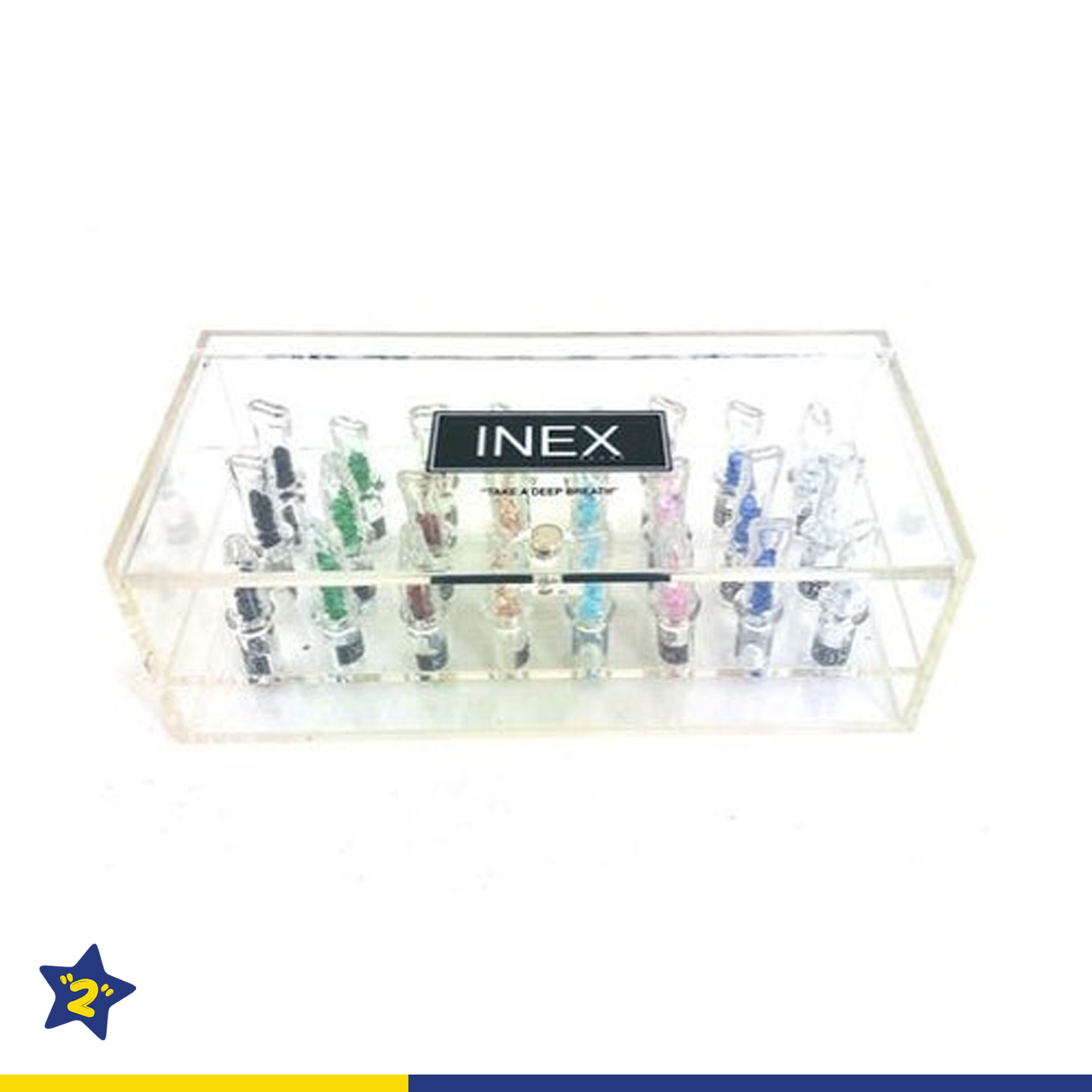 INEX Brand Jewel Glass Tip Display
