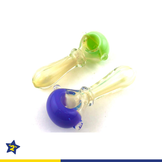 5" Slime Head Single Ring Fumed Hand Pipe