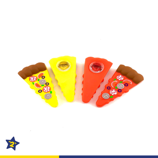 4" Pizza Slice Silicone Hand Pipe