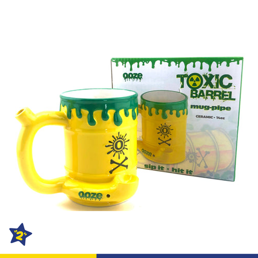 Ooze Toxic Barrel Ceramic Mug Pipe