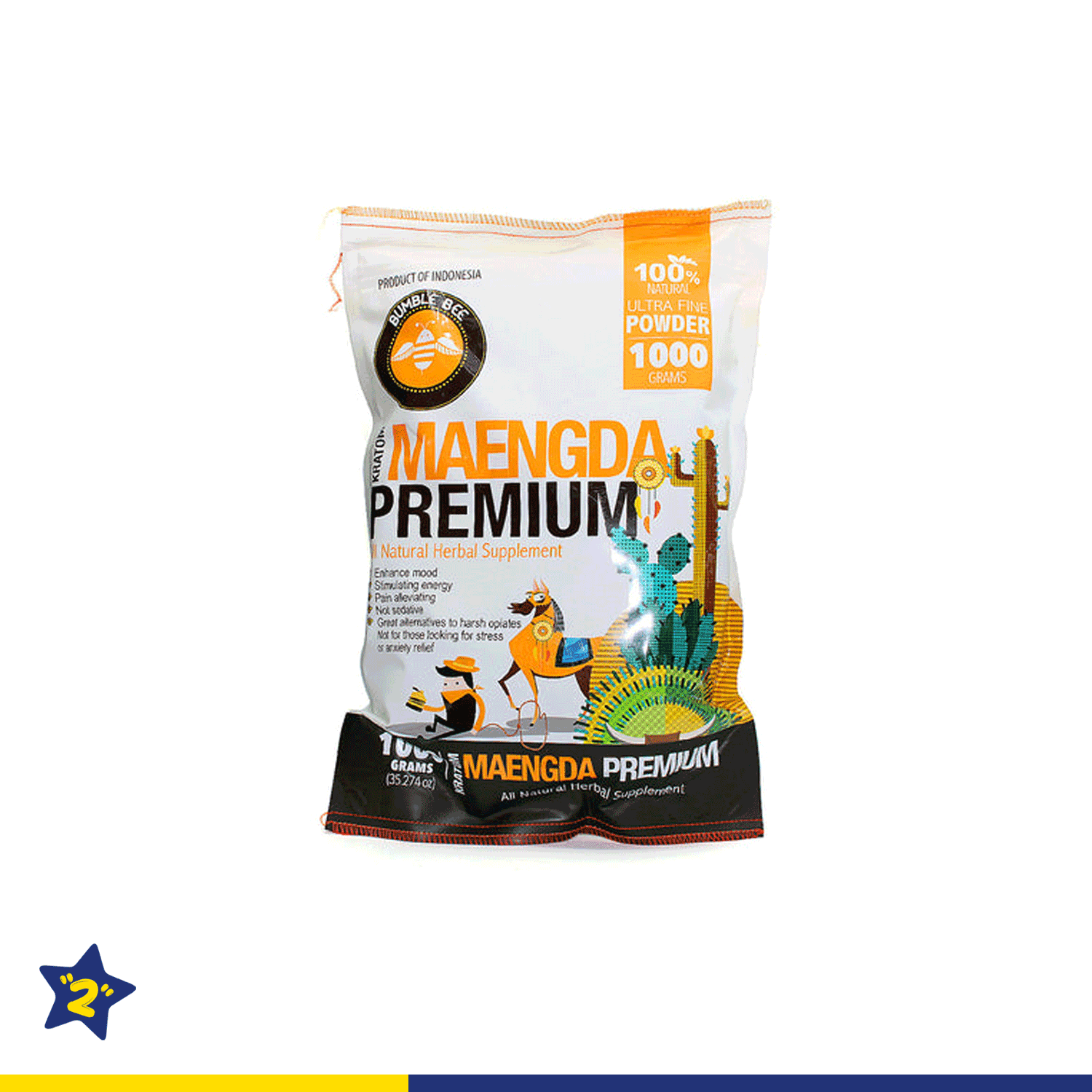 Bumble Bee Kratom Powder Maengdal Premium