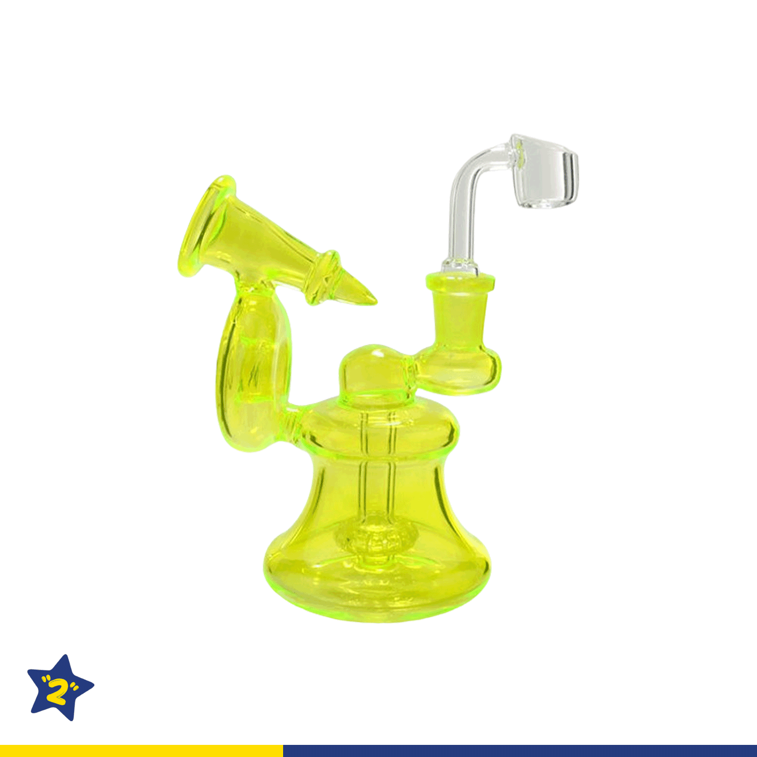Horn Style UV Reactive Dab Rig